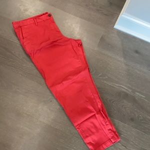 Talbots Red Girlfriend Chino 16P